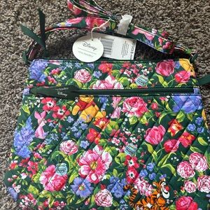 Disney Vera Bradley  Floral Crossbody Bag